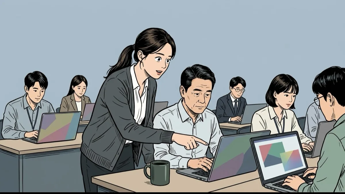 AI 강사 되는 법 — 사용법 강사와 실무 적용 강사의 차이