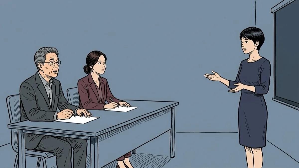 강의 시연 평가표 — 8분 시연에서 점수가 갈리는 곳
