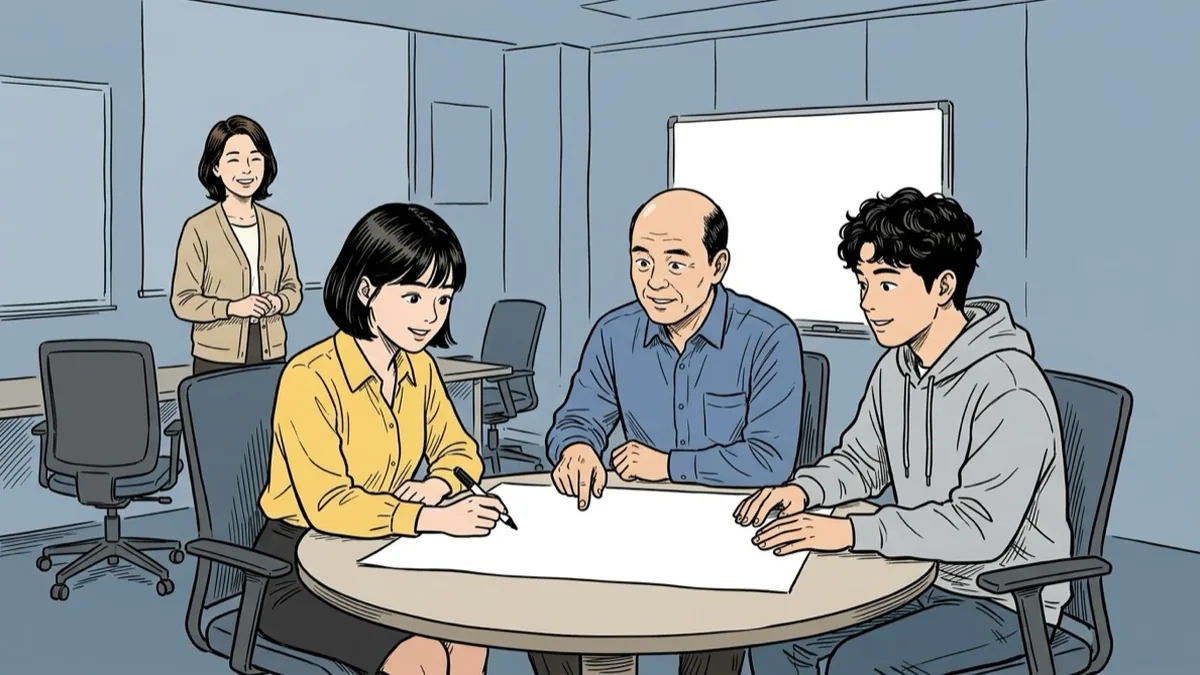 조별 토의 진행법 — 4~6명 조가 굴러가게 하는 법
