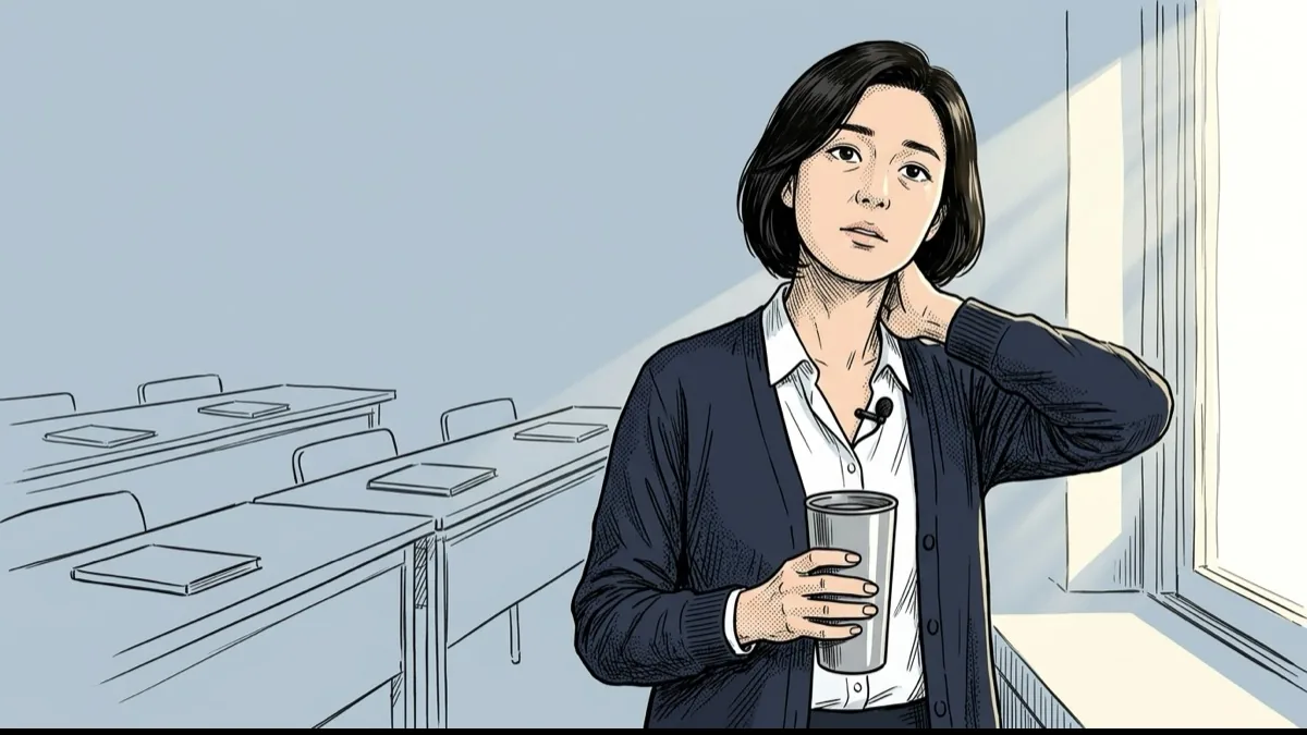 강사 발성 연습 — 하루 종일 말해도 목이 안 쉬는 법