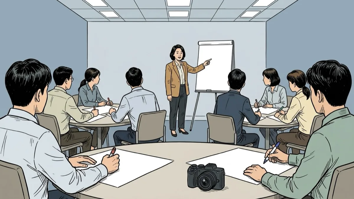 강의 현장 사진 남기는 법 — 동의·구도·활용