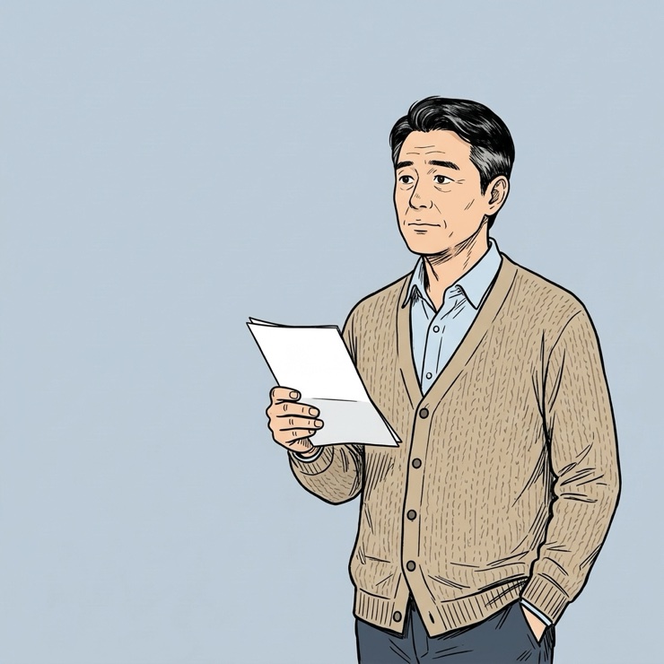 상철(가상 인물) — 희망퇴직 신청서를 받았는데, 25년 영업을 이대로 접어야 하나…