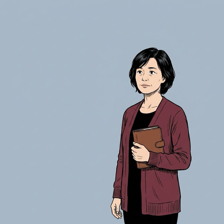 정숙(가상 인물) — 설계사 백 명을 키웠는데, 그 노하우를 정리해 본 적은 없어요.