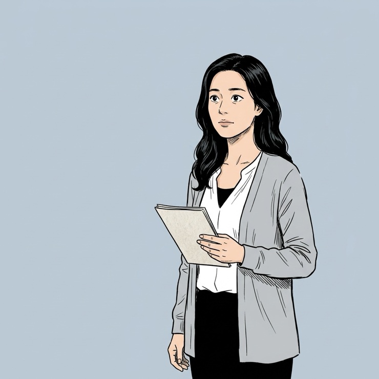 하린(가상 인물) — 방송은 원고가 있는데, 강의는 혼자 끌고 가야 하잖아요.